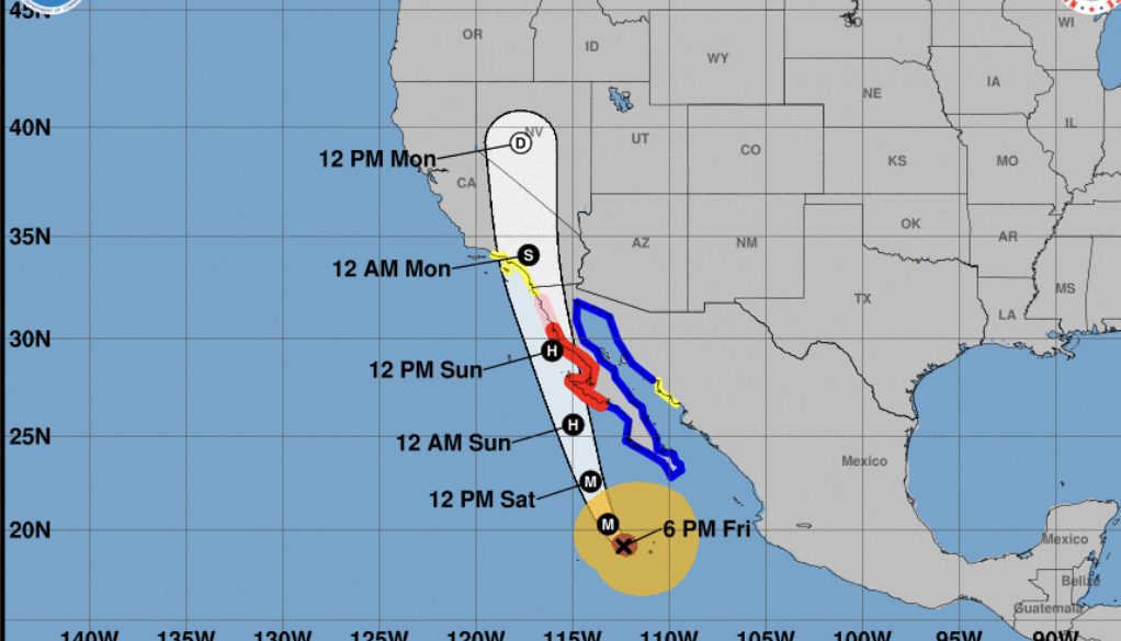 Hurricane Hillary LAFC LA Galaxy
