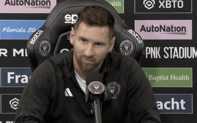 Lionel Messi Inter Miami CF entrevista