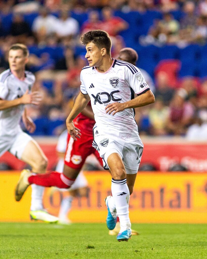 D.C United se prepara para prorrogar empréstimo de Gabriel Pirani