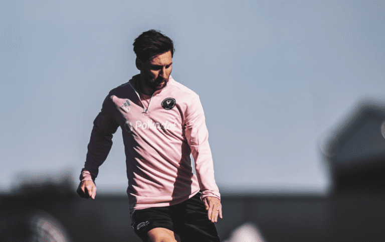 Lionel Messi treina com o Inter Miami (Inter Miami / Instagram)