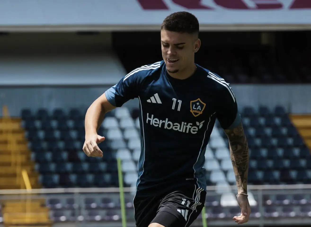 Gabriel Pec - destaque de CS Herediano vs LA Galaxy (LA Galaxy / Instagram )