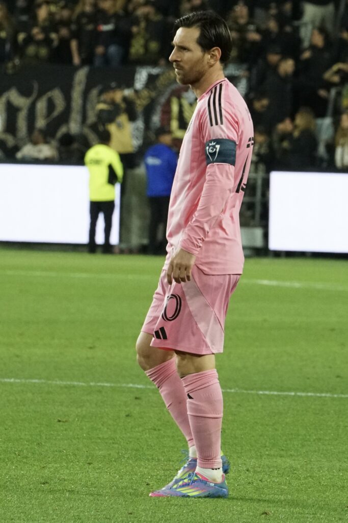 Lionel Messi durante o jogo contra o LAFC (Celso Oliveira / Territorio MLS)