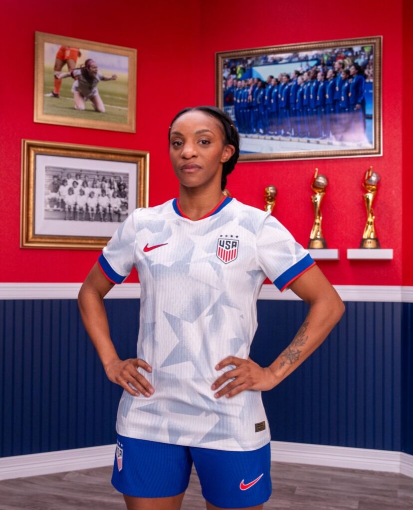 Brilliant Kit feminino da seleção dos EUA