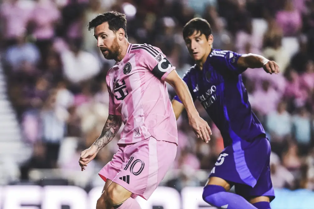 Lionel Messi contra o Orlando City (Inter Miami / X)