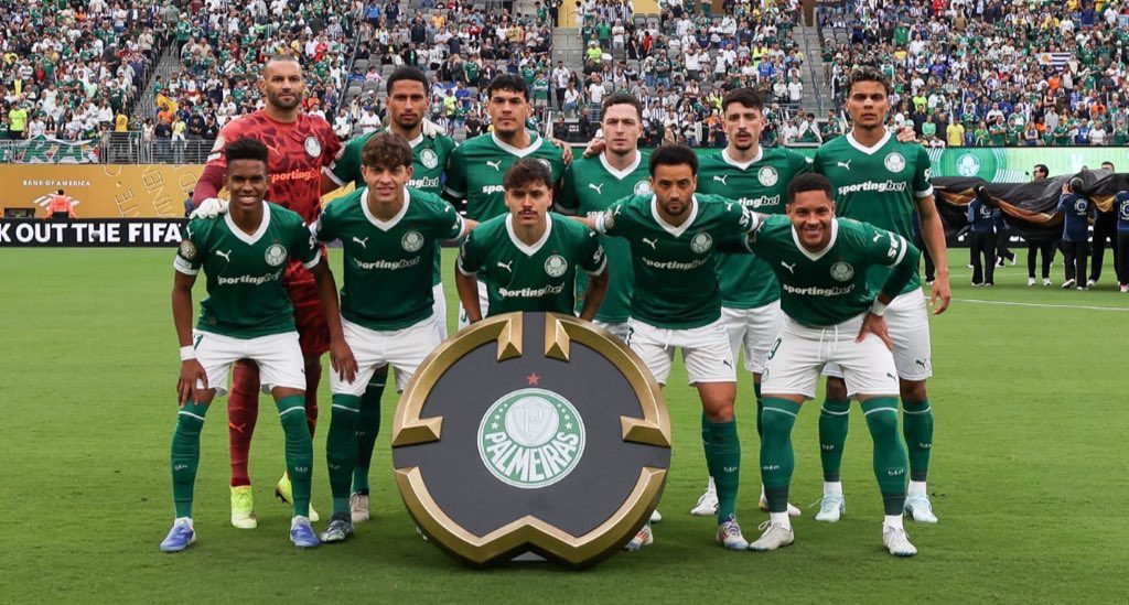 Time do Palmeiras no Mundial de Clubes/ Reprodução Palmeiras