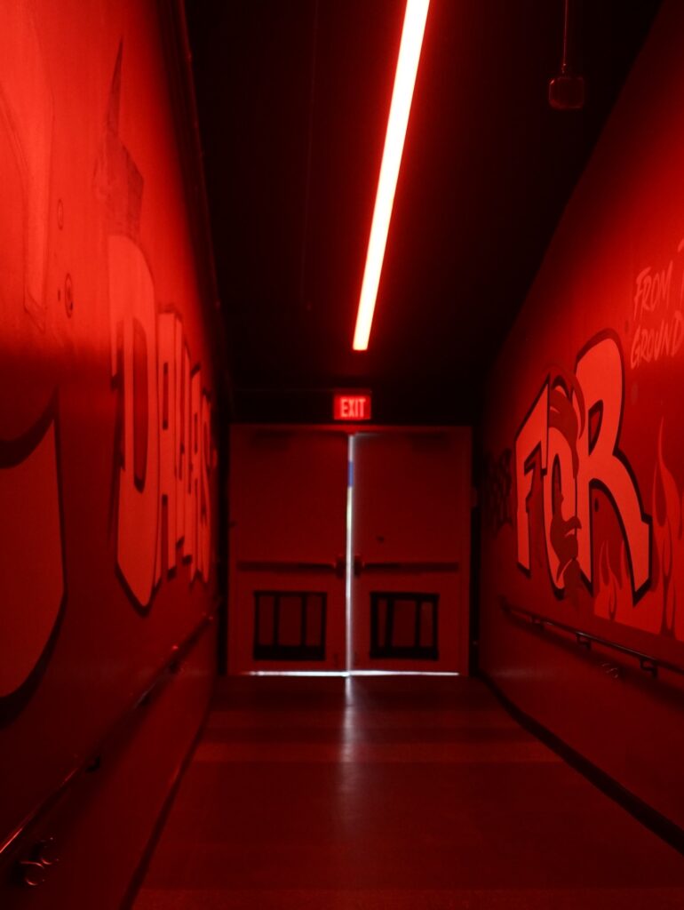 Túnel de entrada do FC Dallas (Celso Oliveira / Território MLS)