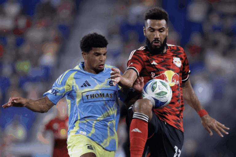 Choupo-Moting com o Nre York (New York Red Bulls /X)